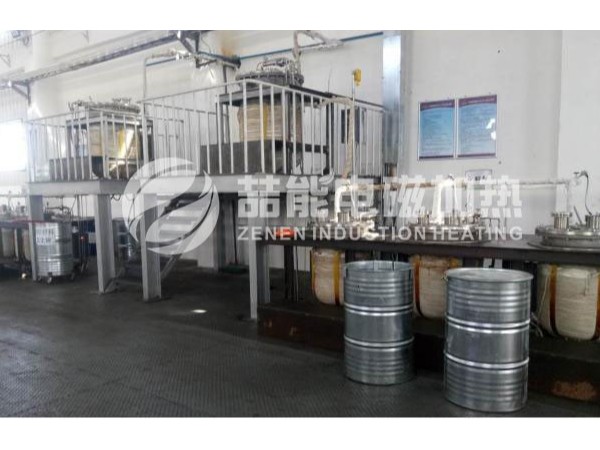 高低溫不銹鋼爐加工生產(chǎn)線(xiàn)-全線(xiàn)采用電磁加熱系統(tǒng)